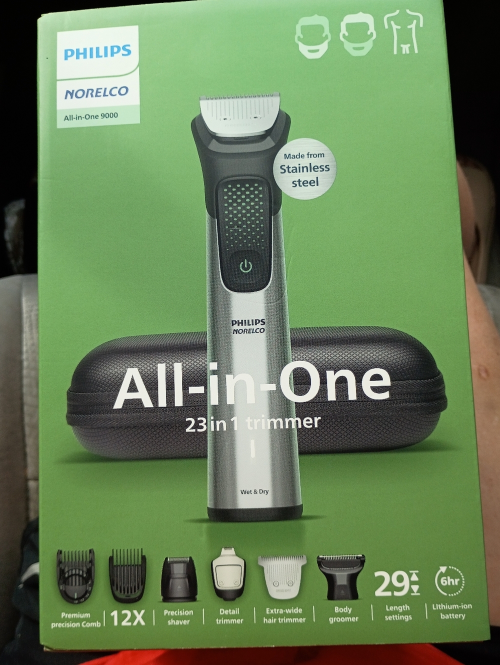 PHiLLiPS-NORELCO All In One 9000 / 23in1 Mens Face/Head/Body Trimmers NWT/NIB